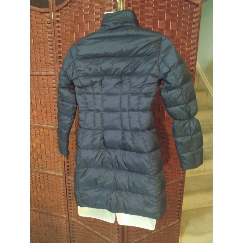 Womens Michael Kors Packable Down Jacket Puffer Size P XXS Blue - Picture 2 of 5